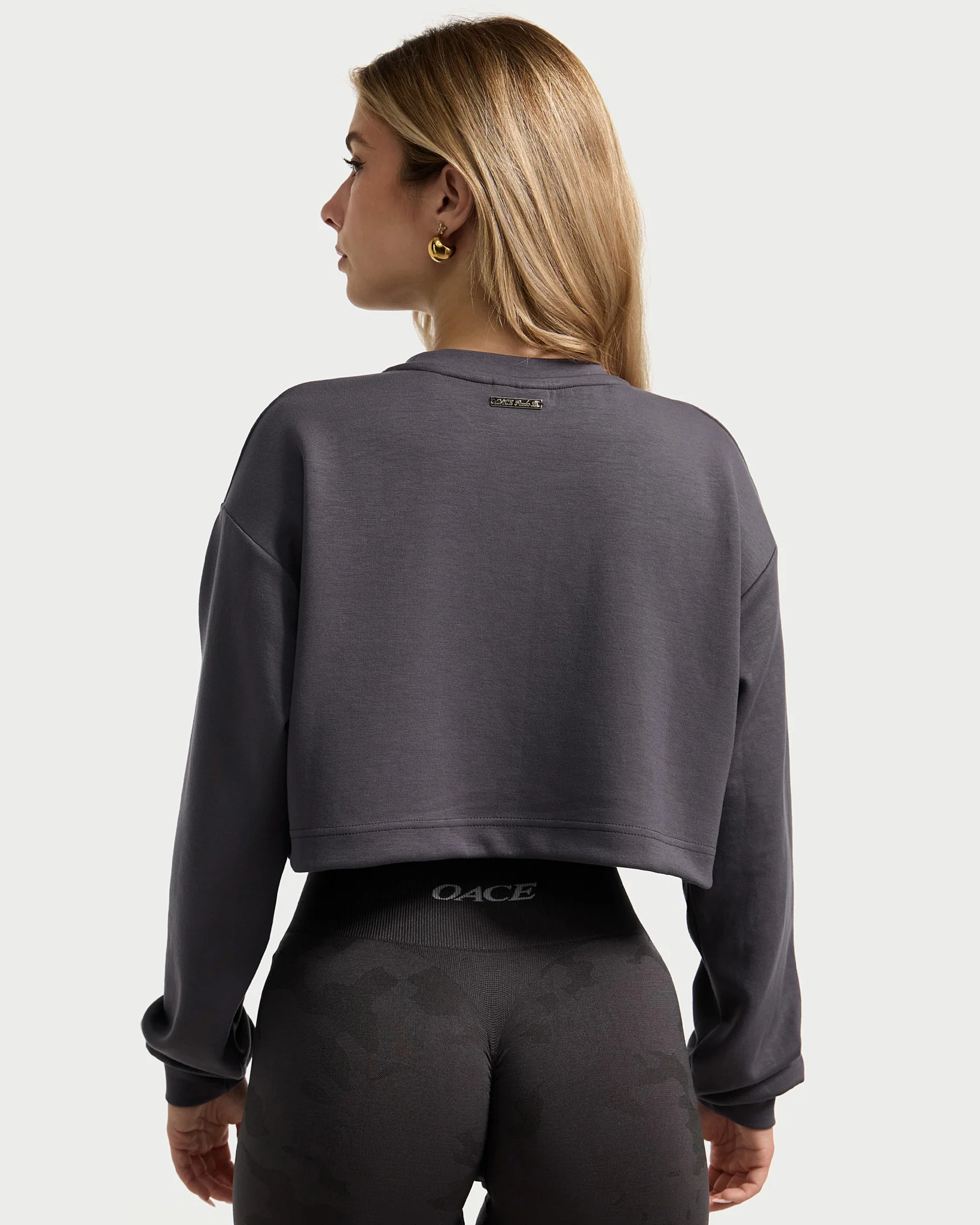 Adjustable Cropped Sweater - Image 3
