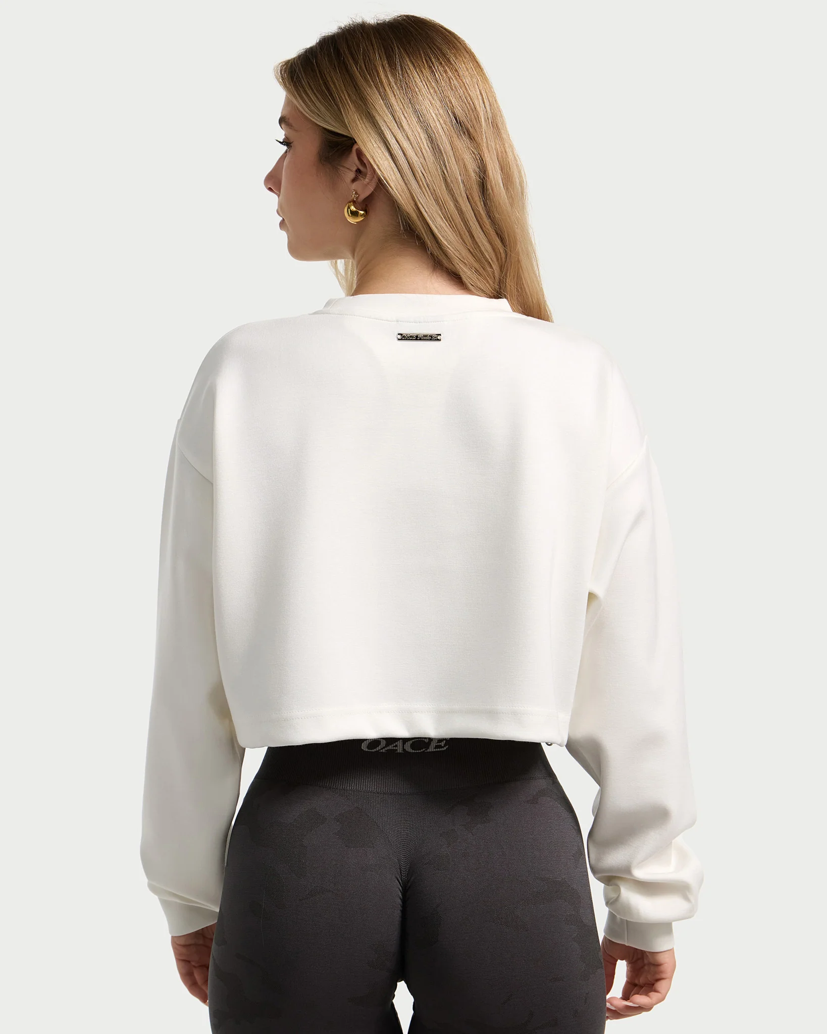 Adjustable Cropped Sweater - Image 7