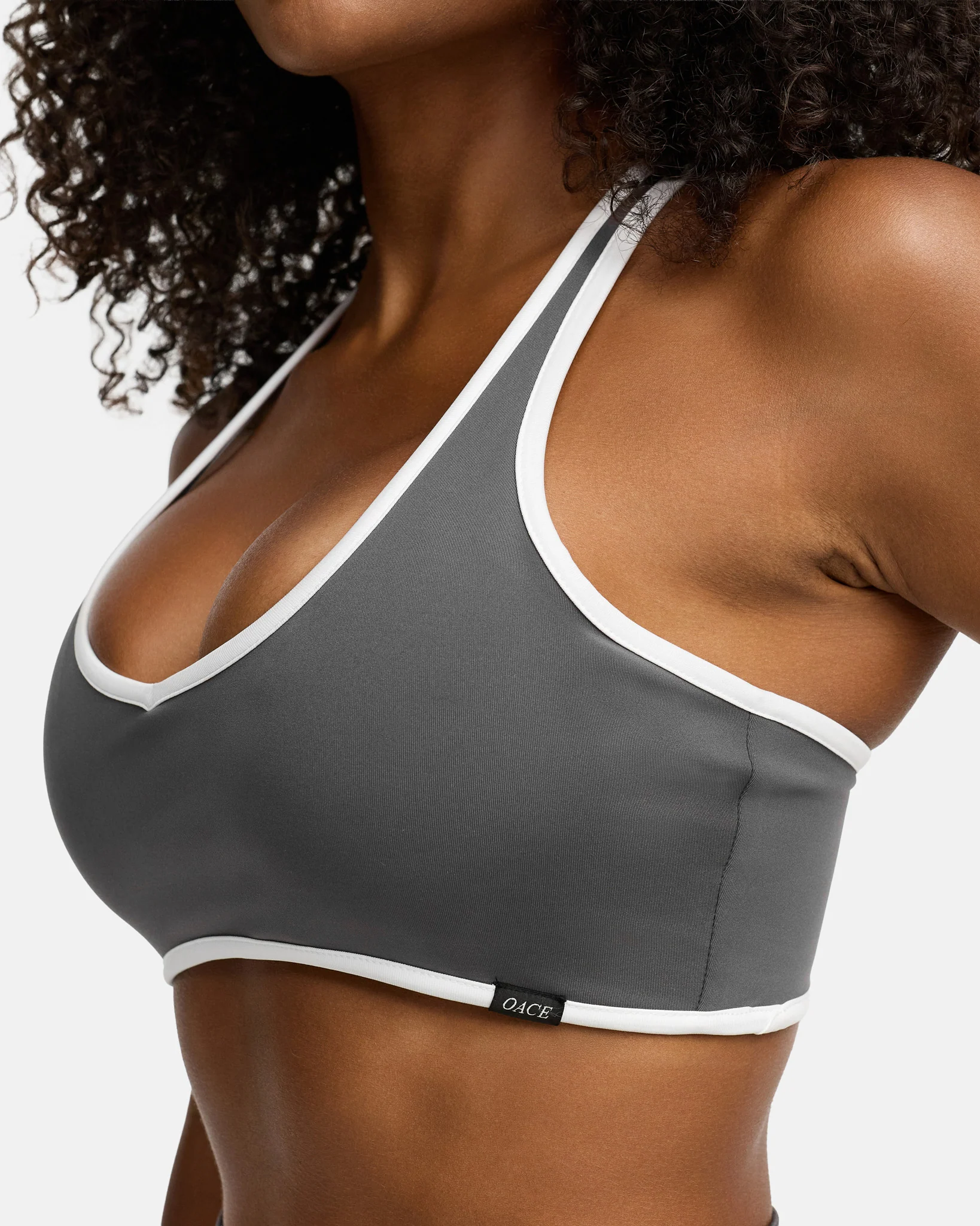 Appearance Outlined Nylon Bra - Image 11