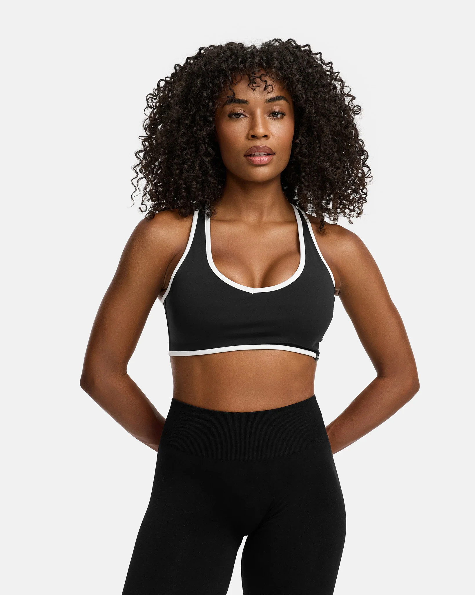 Appearance Outlined Nylon Bra - Image 13