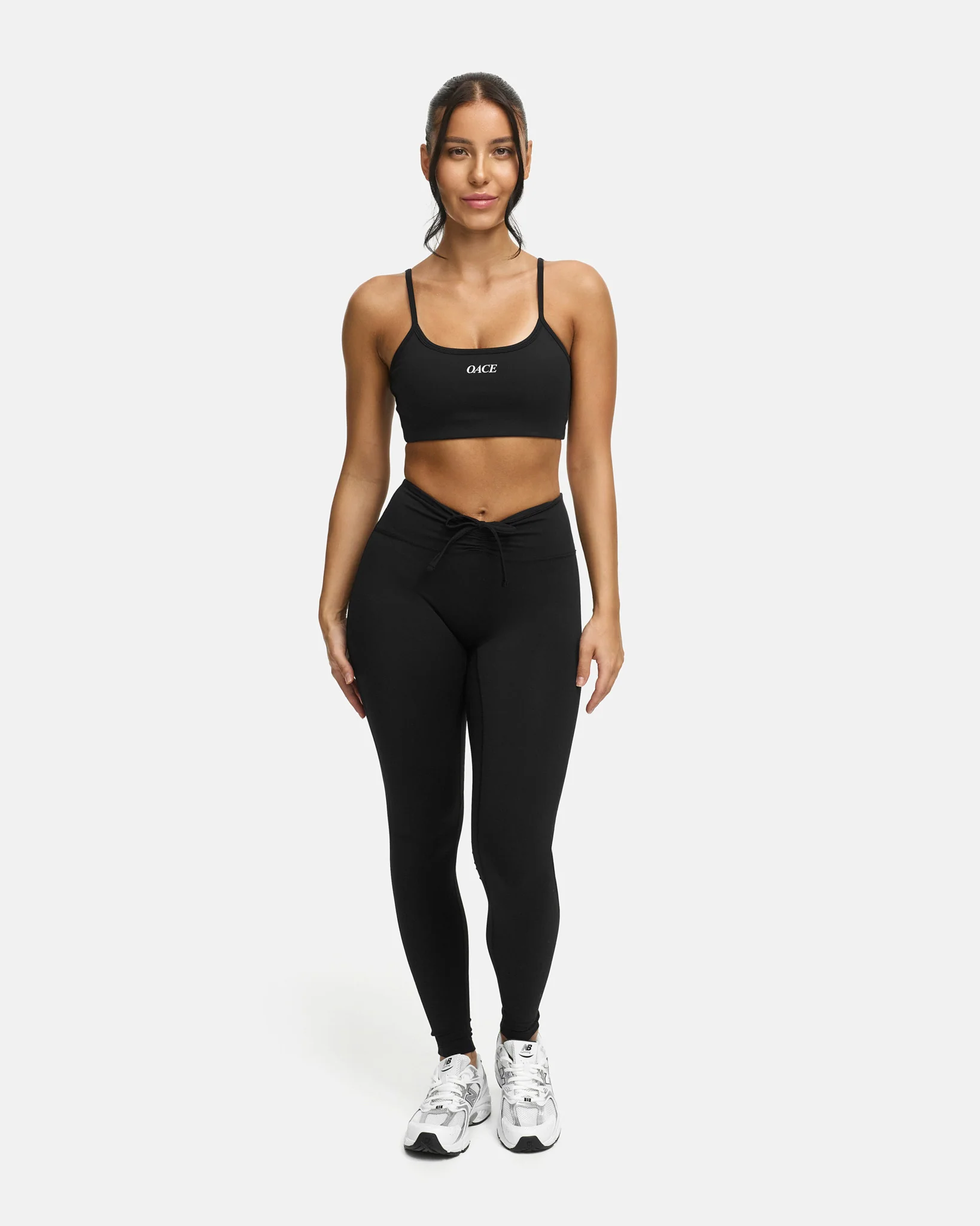Aura Nylon Laced Leggings - Image 14