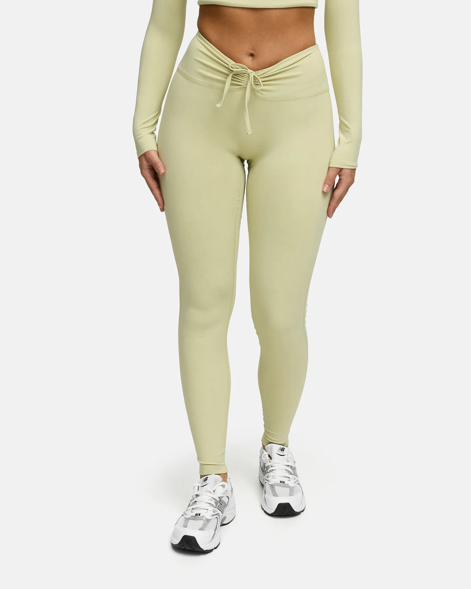 Aura Nylon Laced Leggings - Image 22