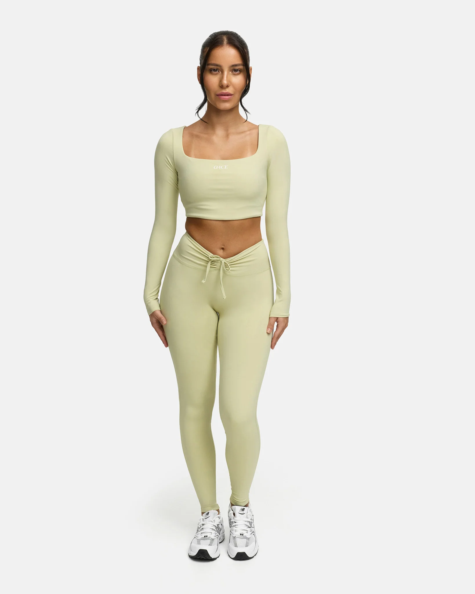 Aura Nylon Laced Leggings - Image 28