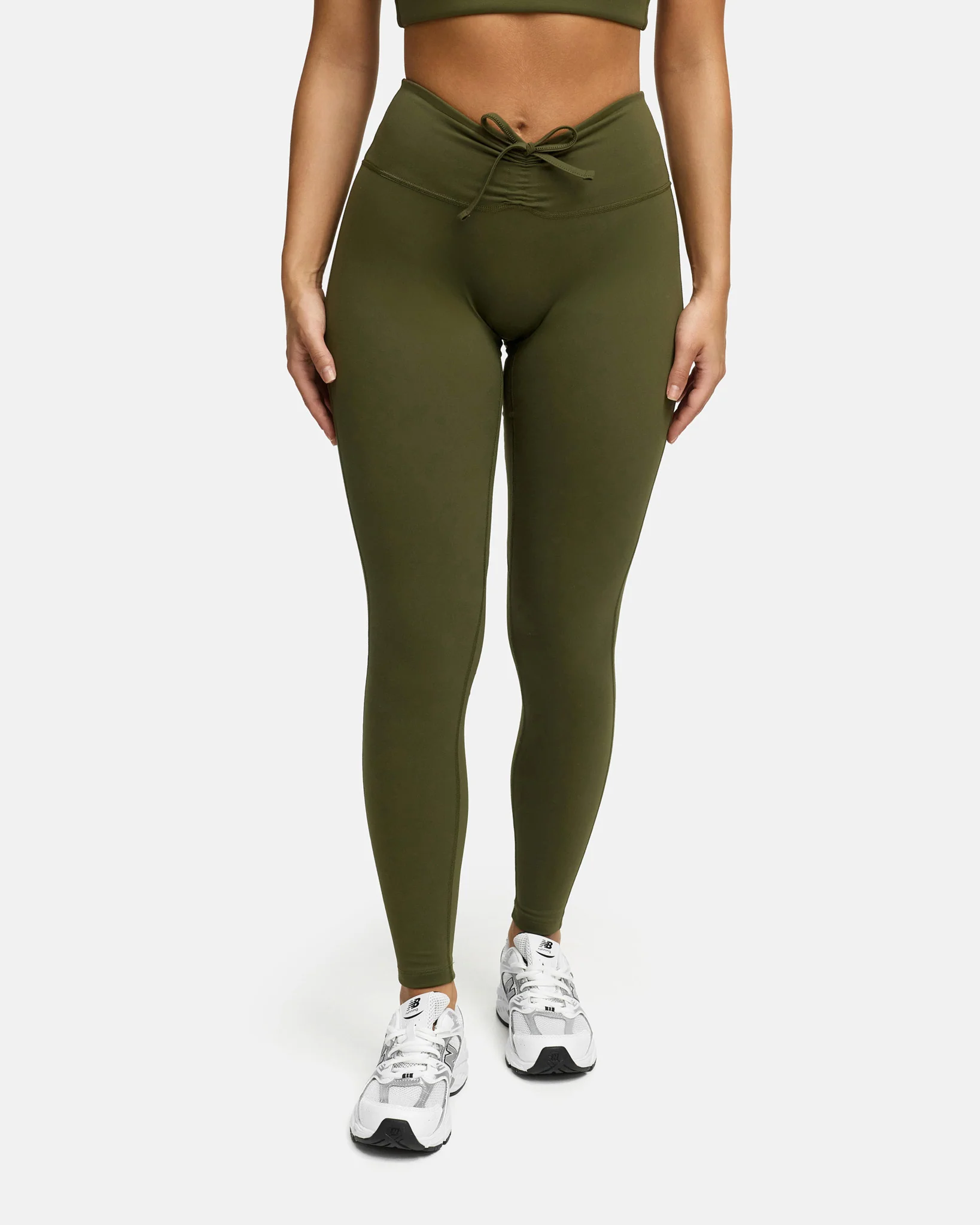Aura Nylon Laced Leggings - Image 29