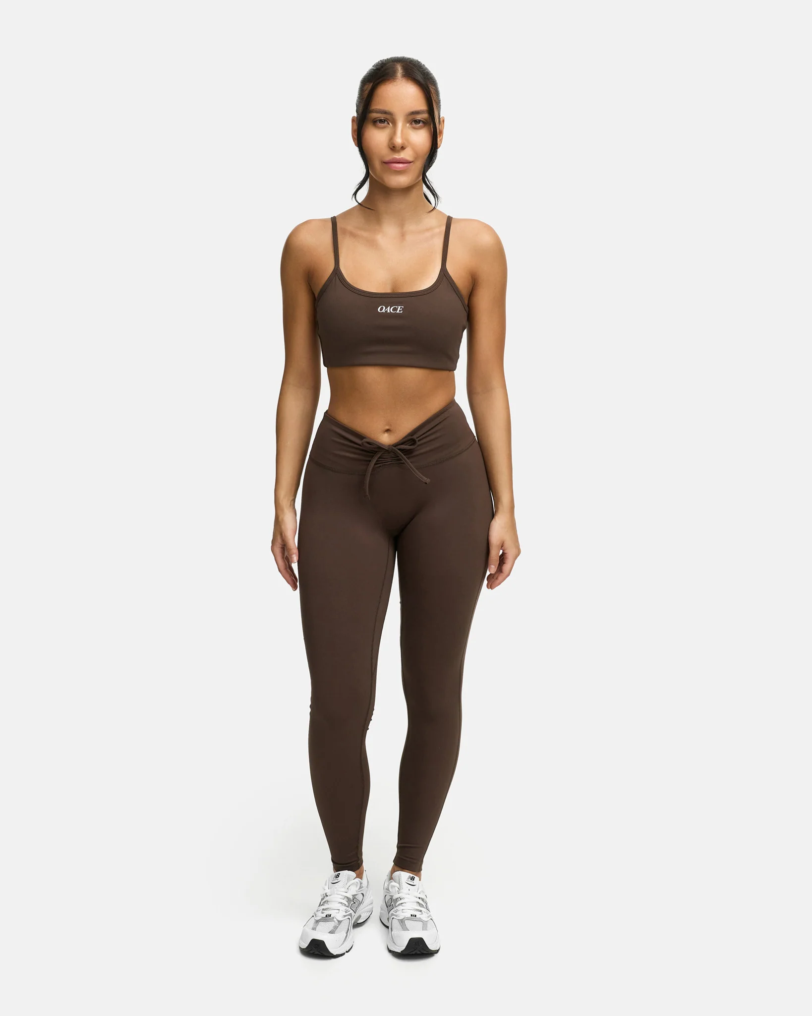 Aura Nylon Laced Leggings - Image 42
