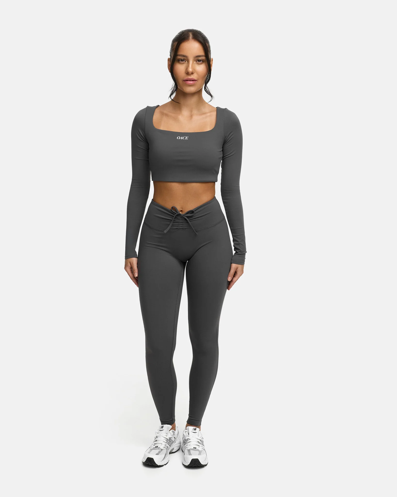 Aura Nylon Laced Leggings - Image 7