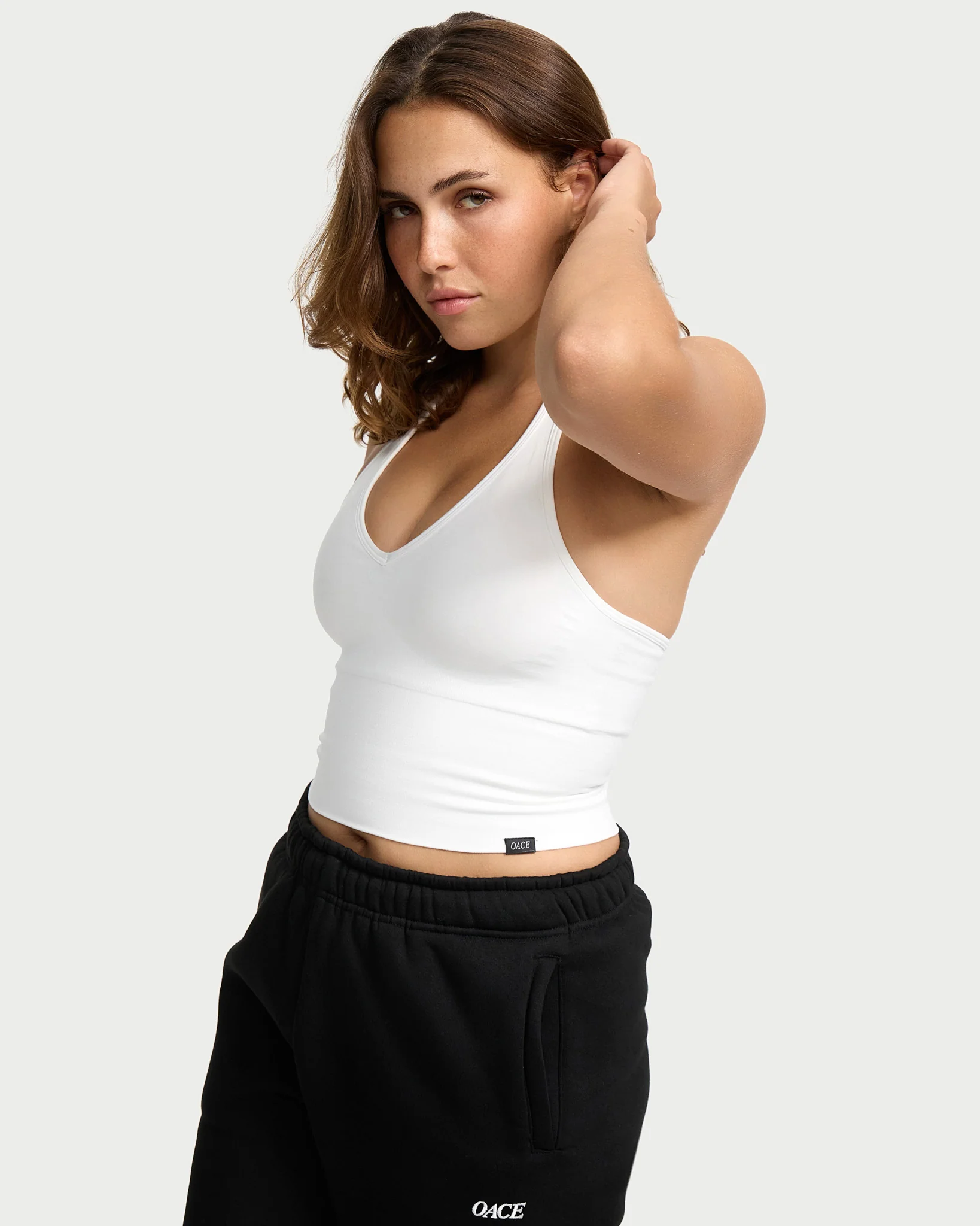 Basic Seamless Neckholder Top - Image 3