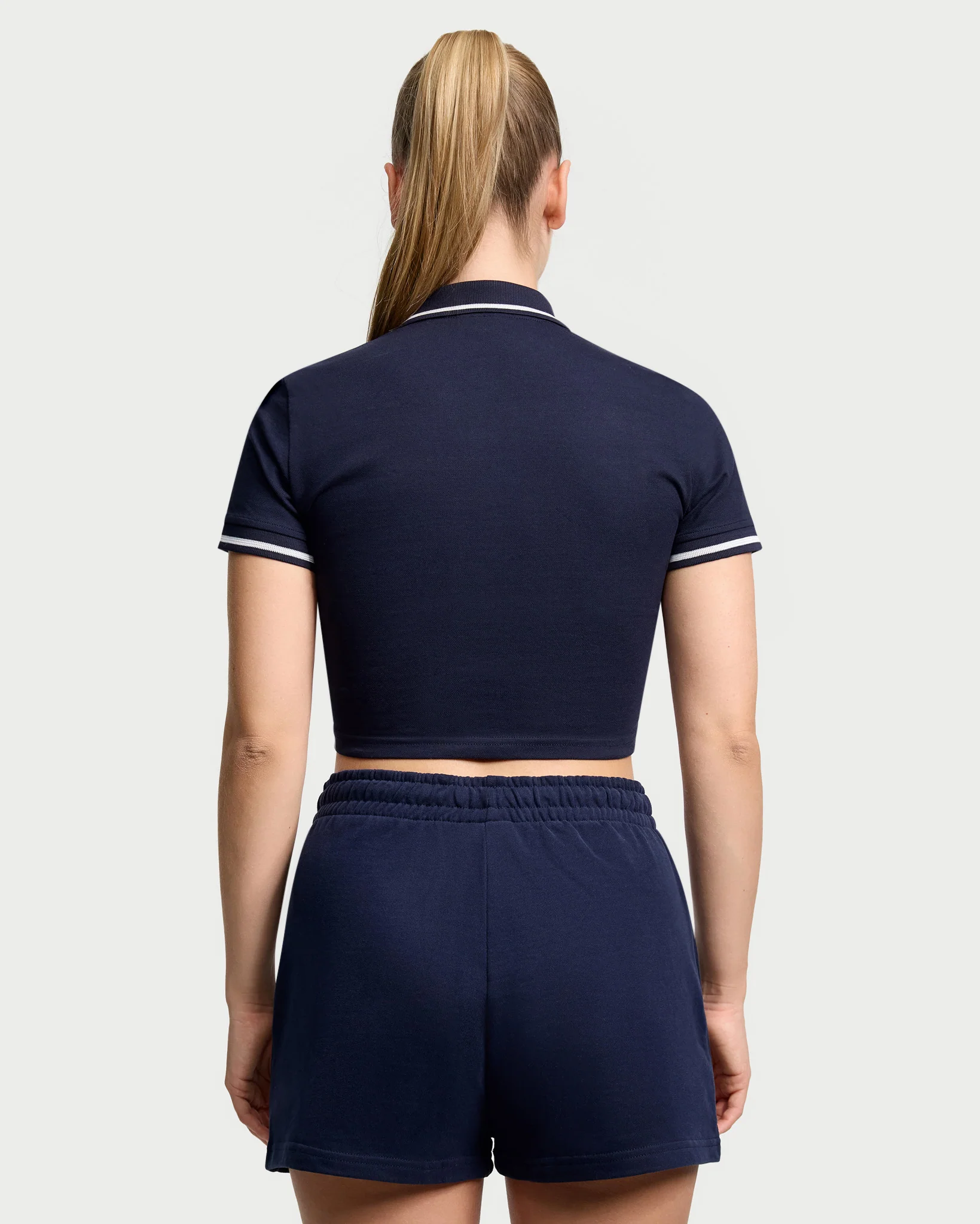 Bon Vivant Cropped Poloshirt - Image 3