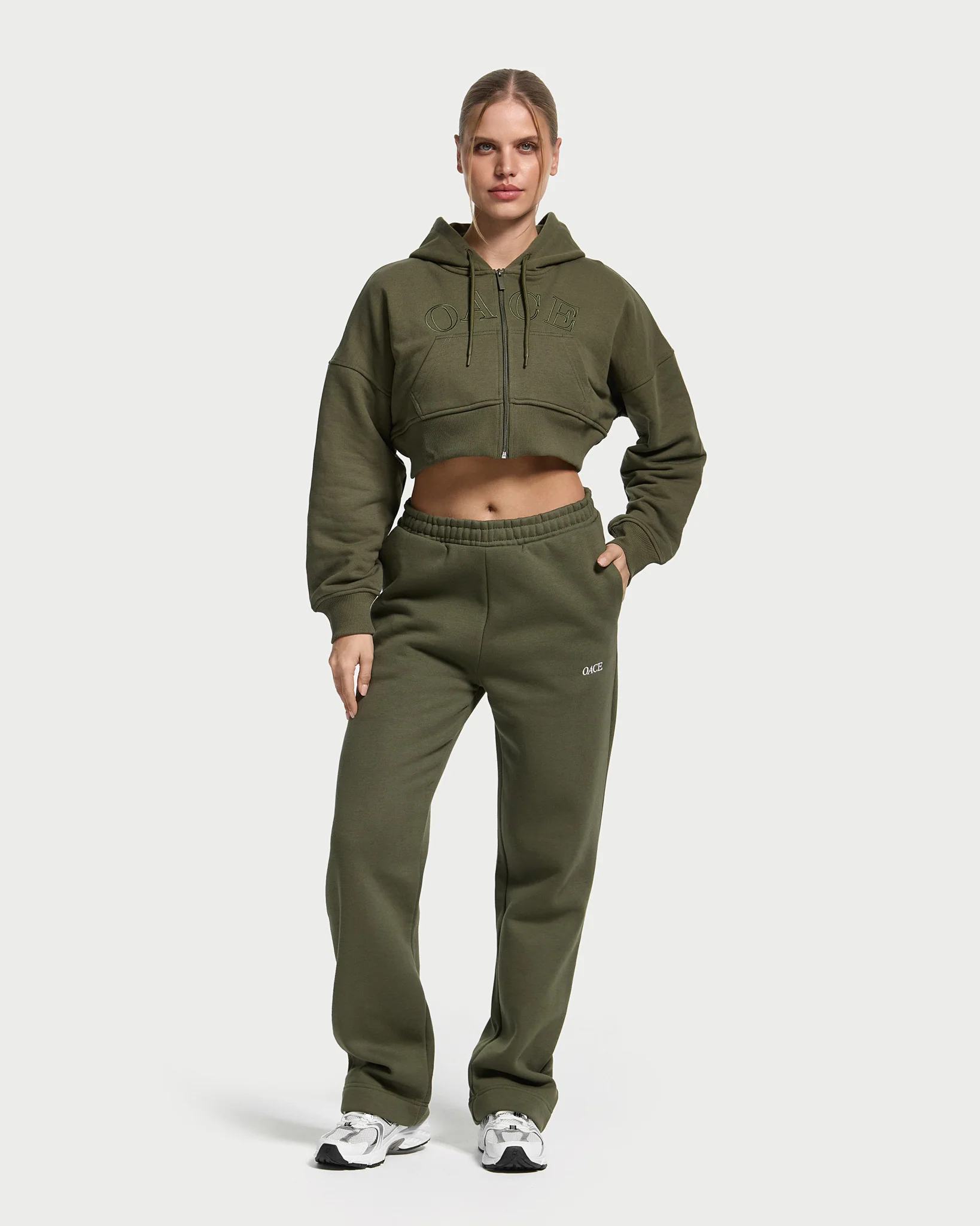 Calm Cropped Zip Jacket - Image 15
