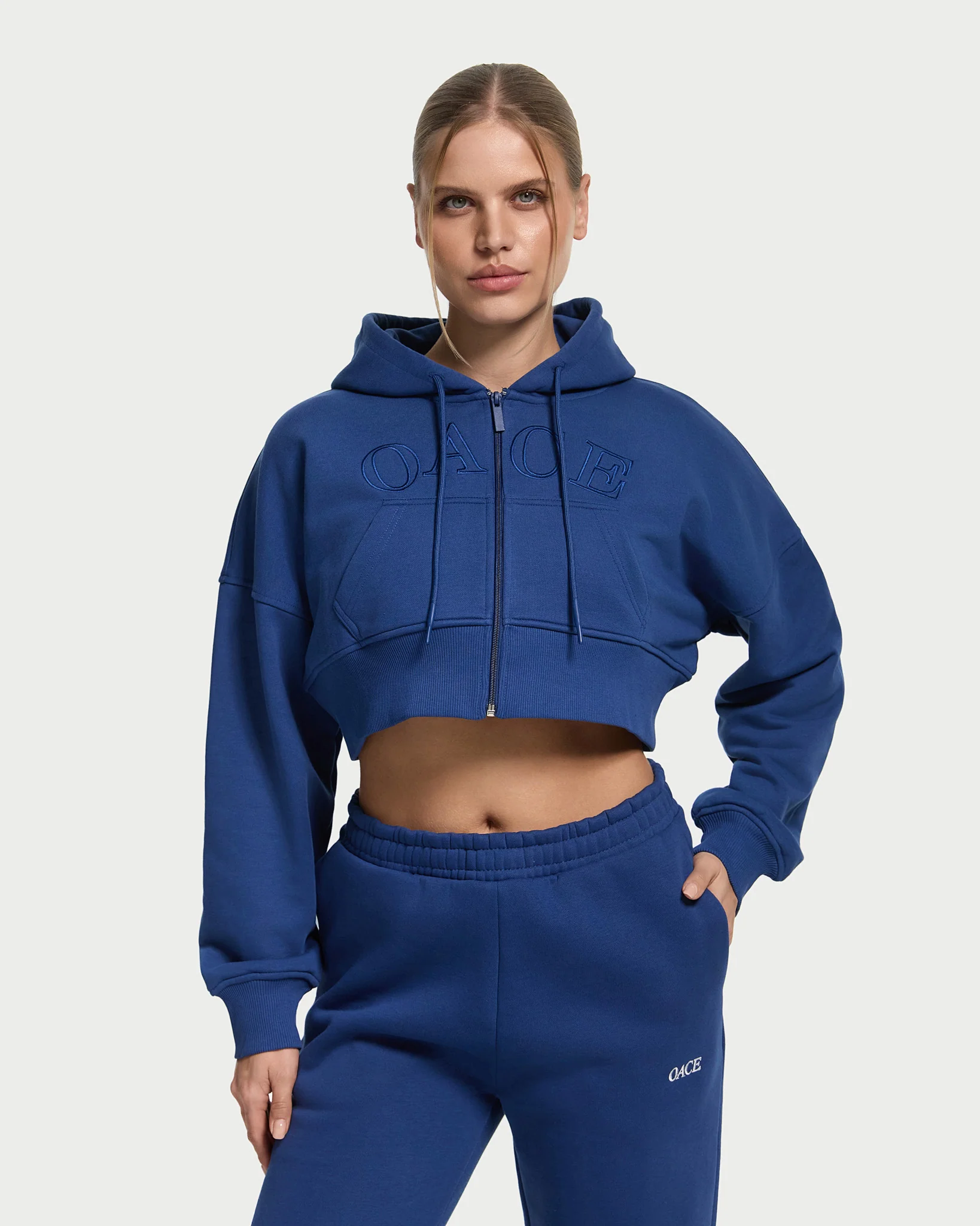 Calm Cropped Zip Jacket - Image 16
