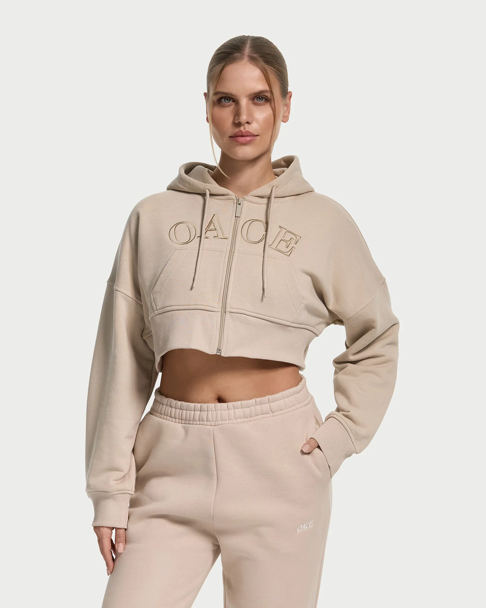 Calm Cropped Zip Jacket - Image 21