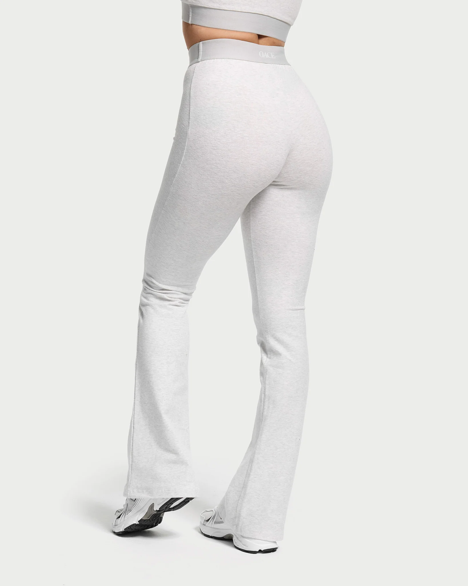 Calm Flared Jersey Pants - Image 3