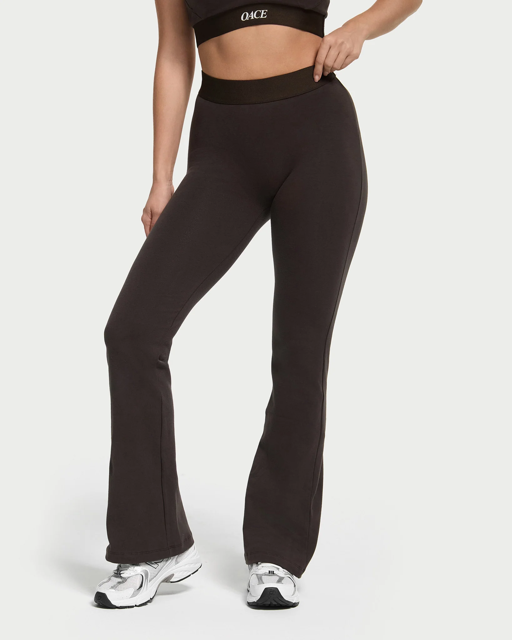 Calm Flared Jersey Pants - Image 8