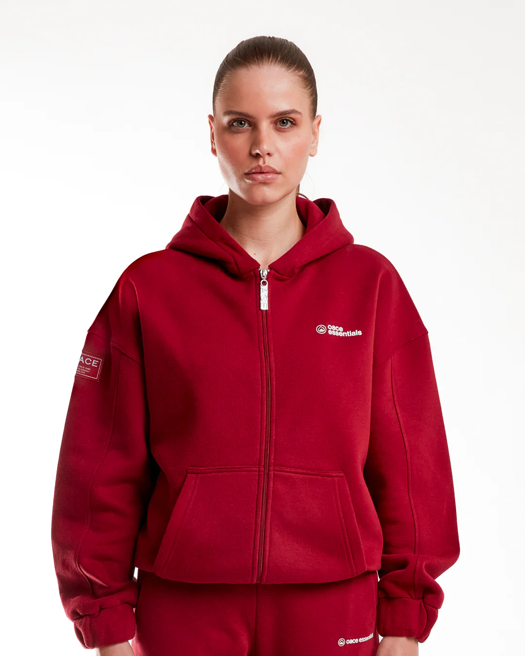 essentials Oversized Zip Jacket Women - Image 10