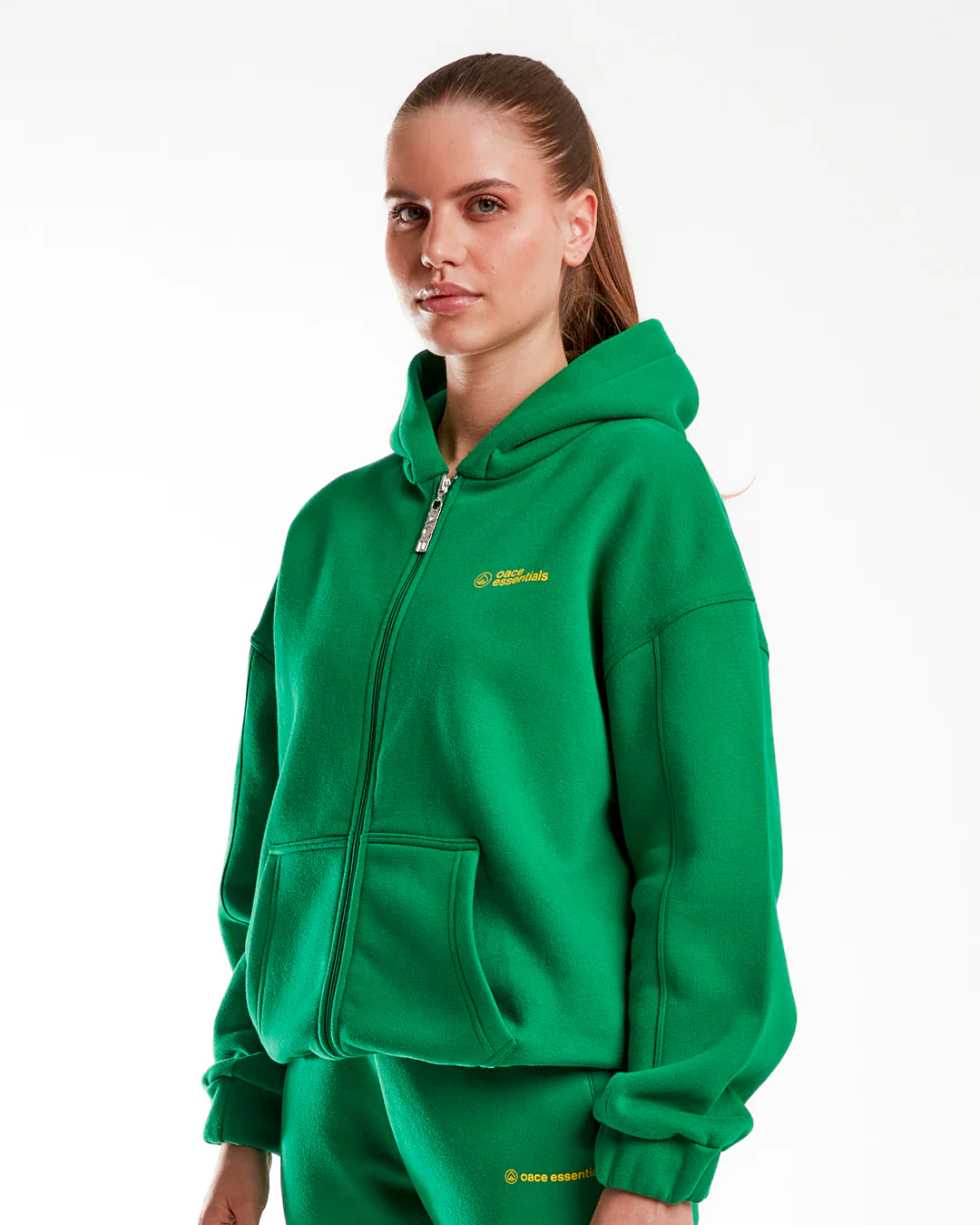 essentials Oversized Zip Jacket Women - Image 11