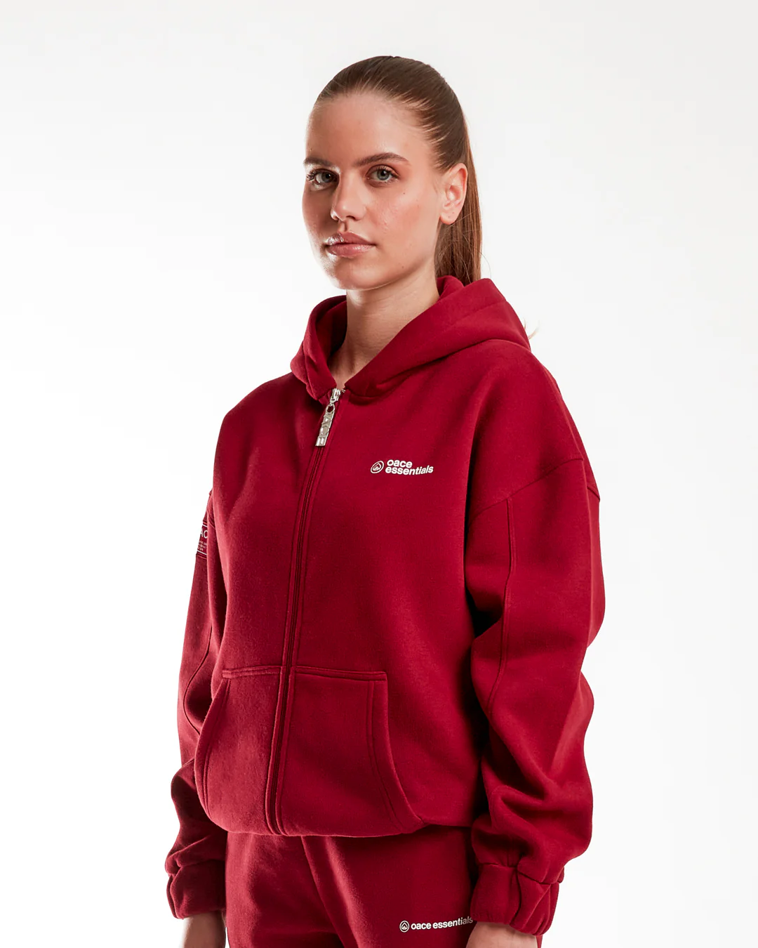 essentials Oversized Zip Jacket Women - Image 14