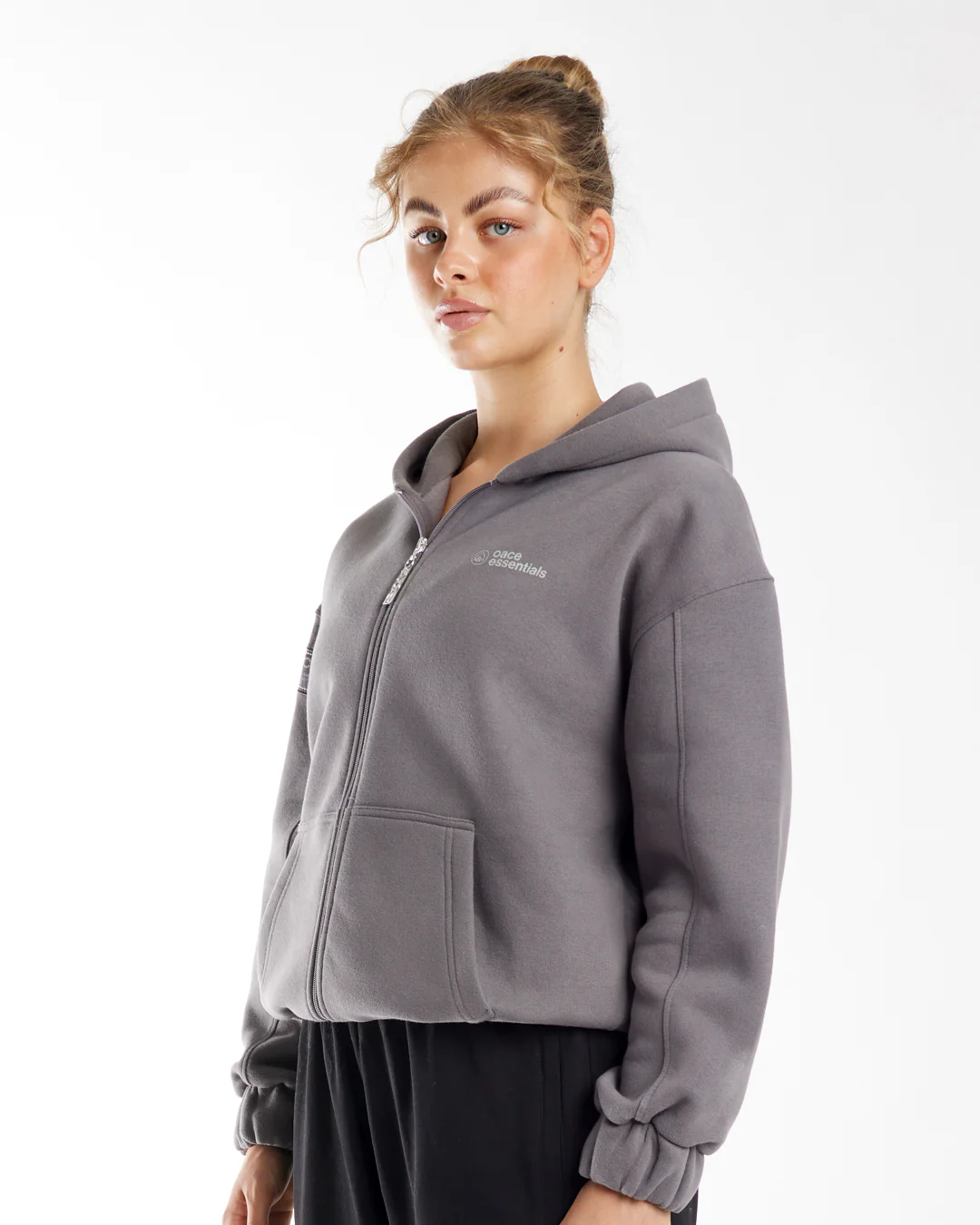essentials Oversized Zip Jacket Women - Image 29