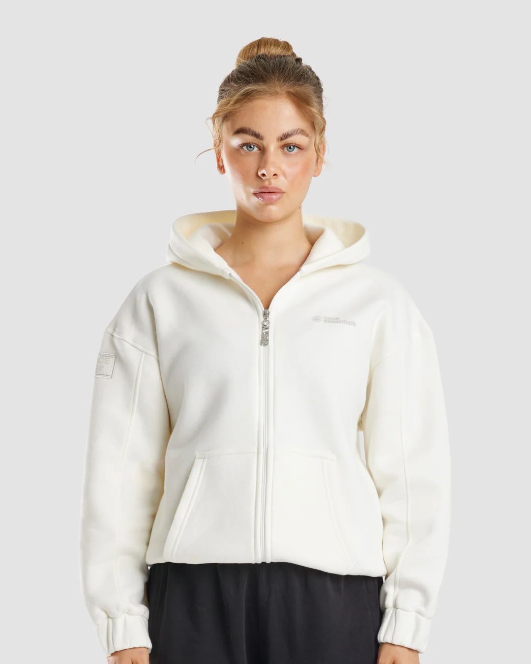 essentials Oversized Zip Jacket Women - Image 7