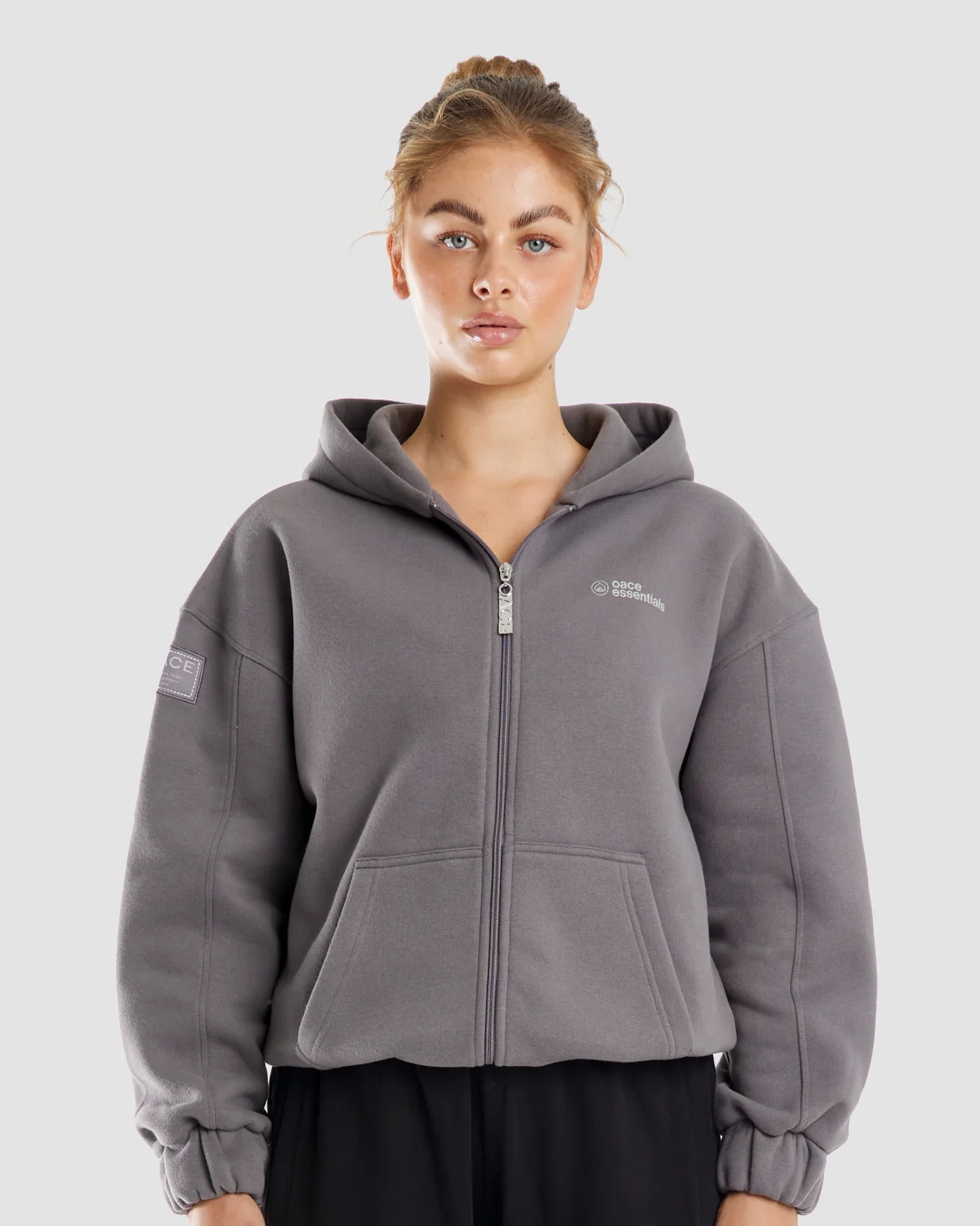 essentials Oversized Zip Jacket Women - Image 8