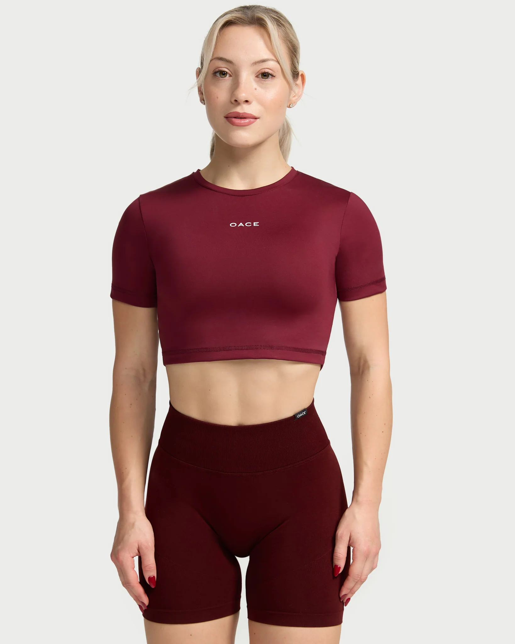 Nylon Cropped T-Shirt - Image 13