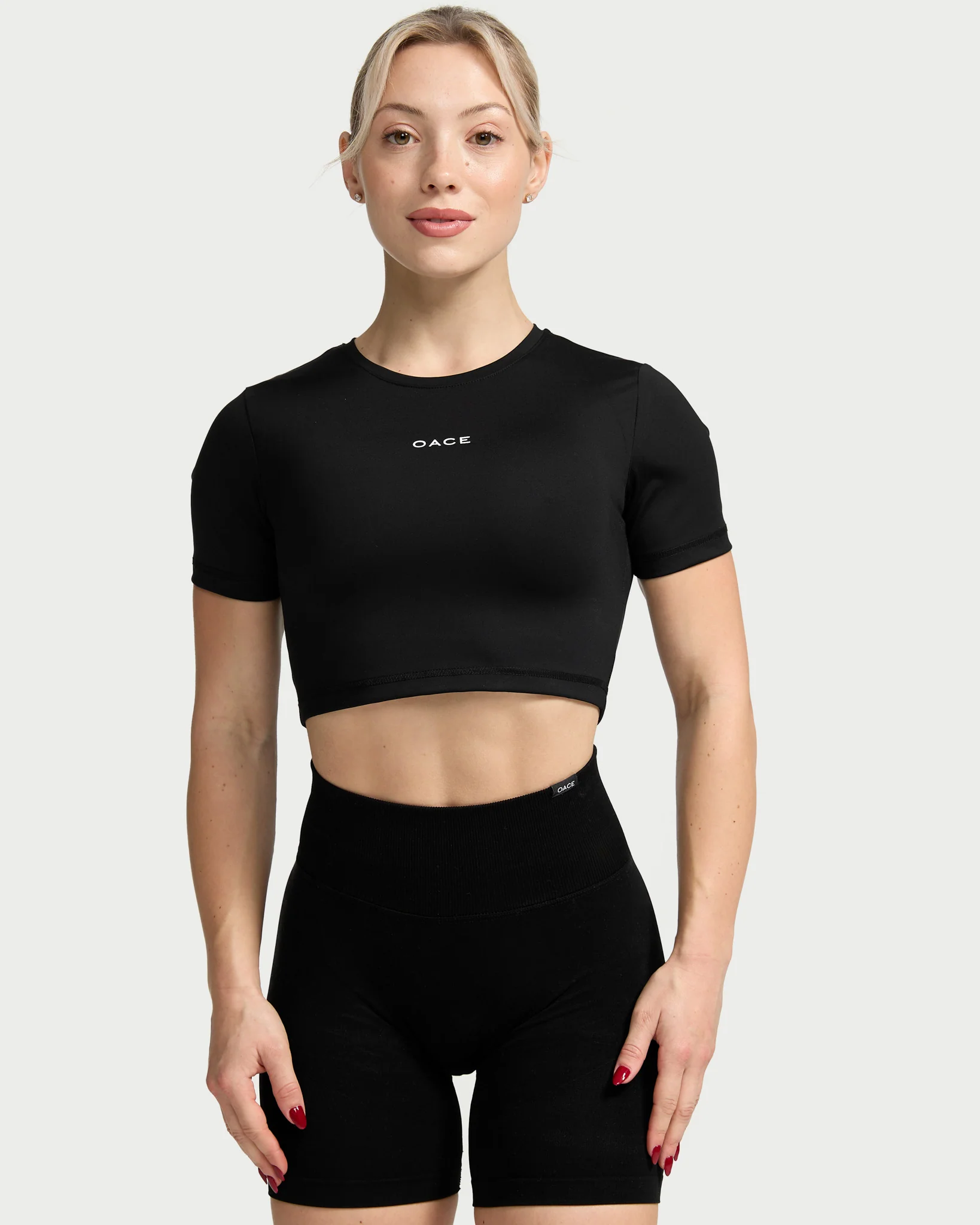 Nylon Cropped T-Shirt - Image 18