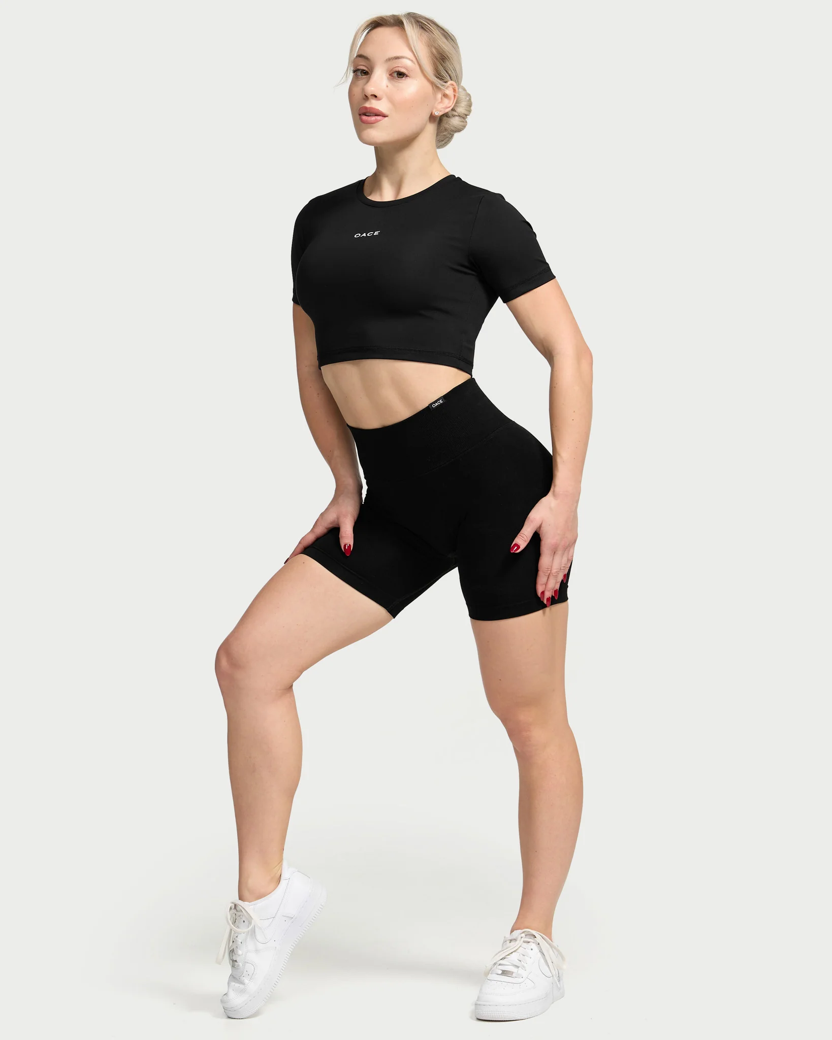 Nylon Cropped T-Shirt - Image 21