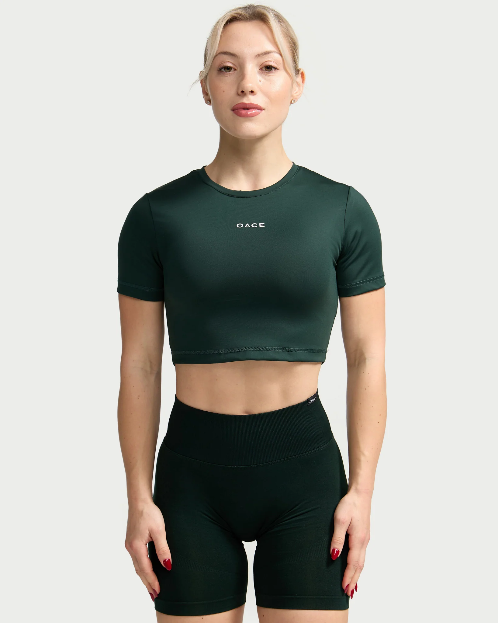 Nylon Cropped T-Shirt - Image 7