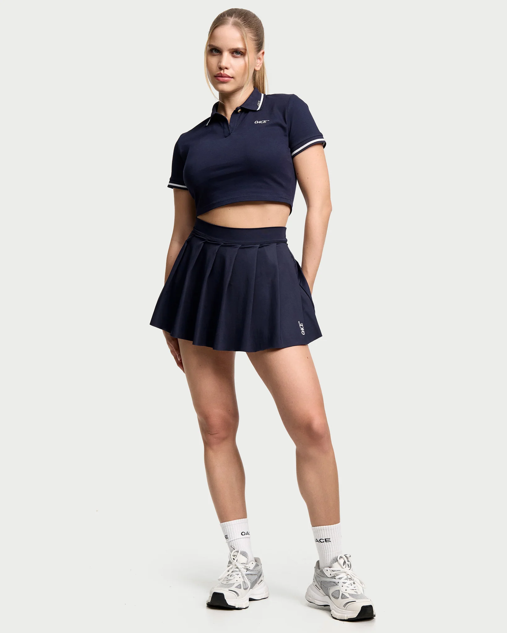 Nylon Folded Skirt - Image 16