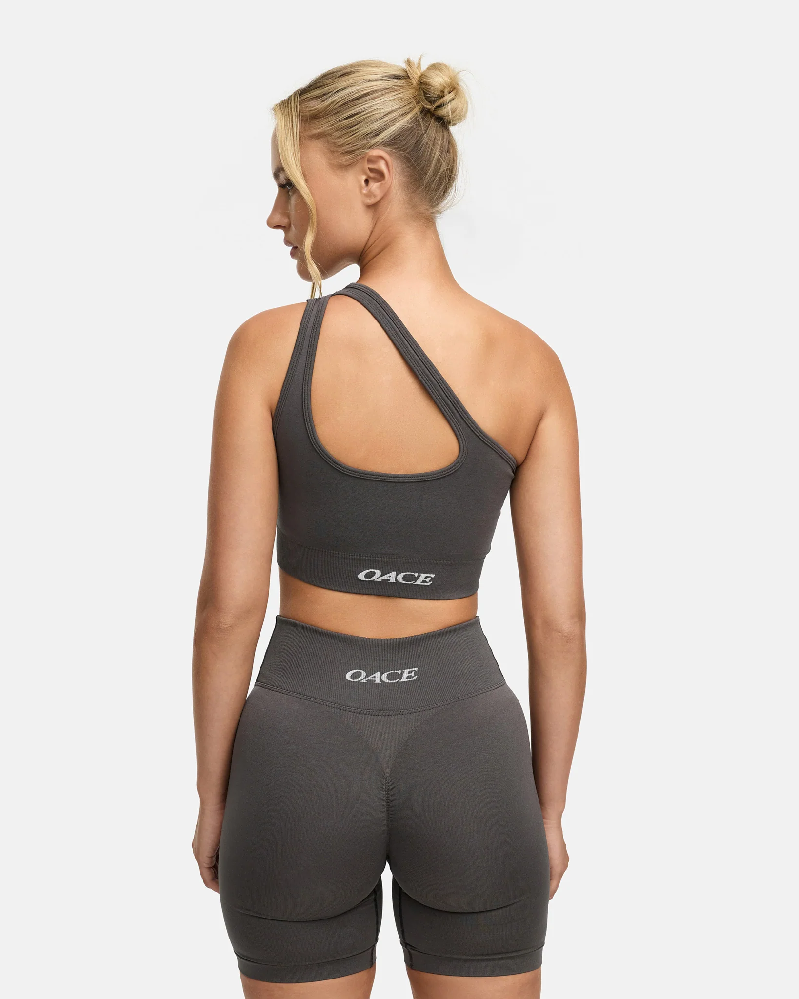 Toned One Shoulder Bra - Image 24