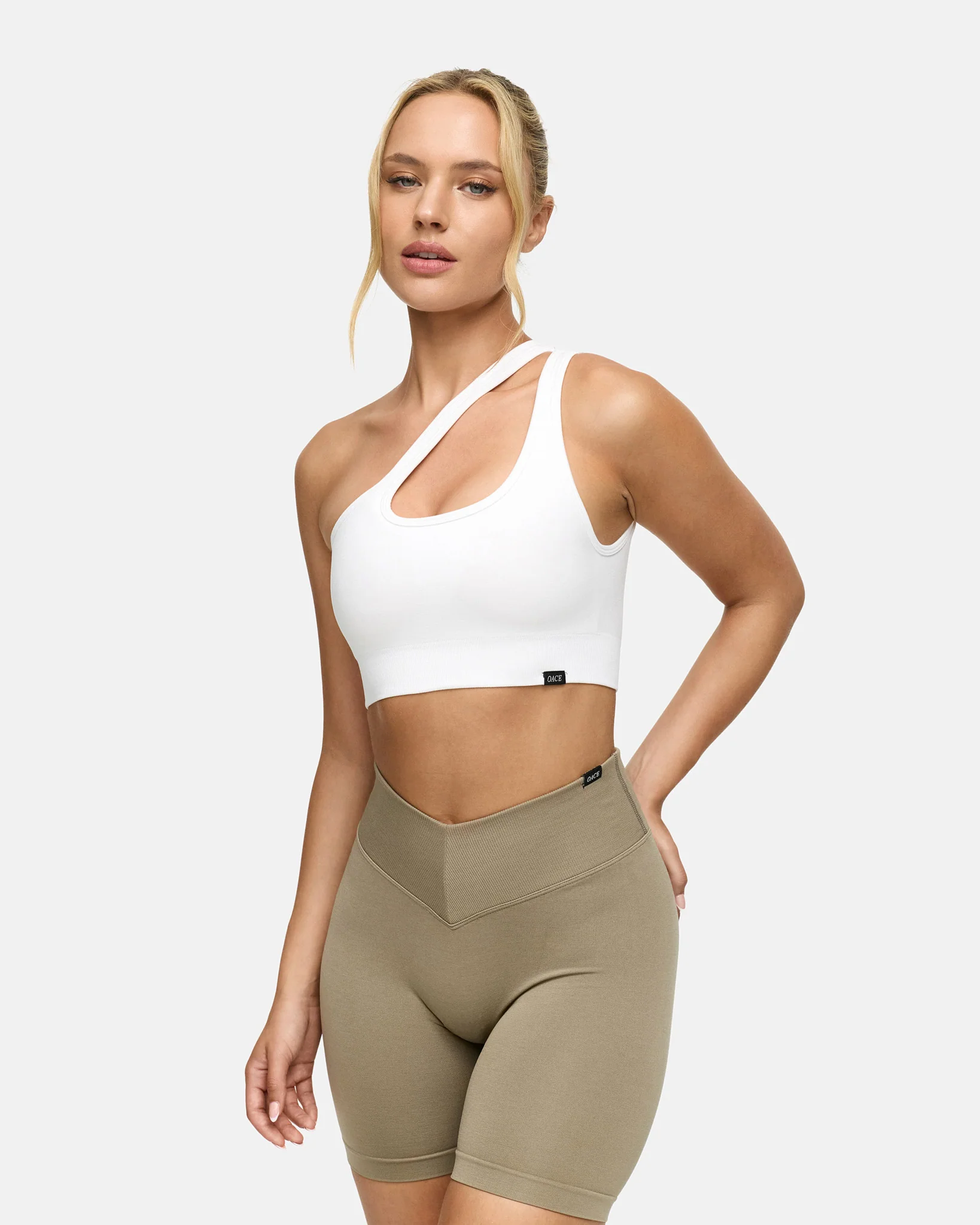 Toned One Shoulder Bra - Image 29