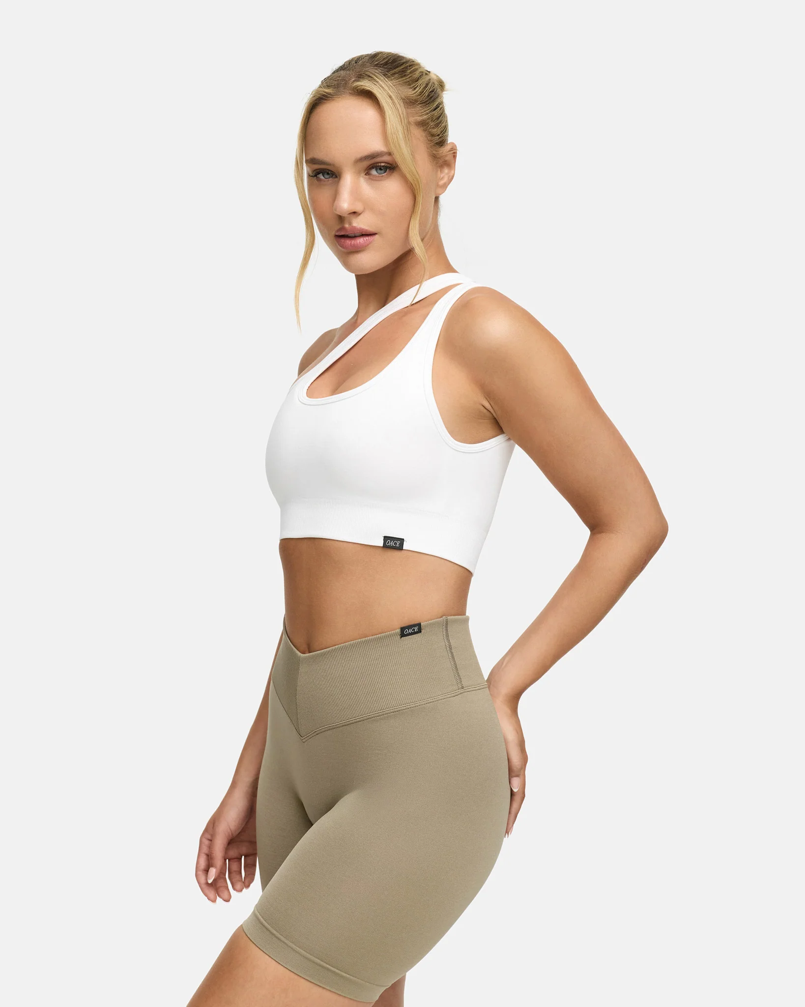 Toned One Shoulder Bra - Image 30