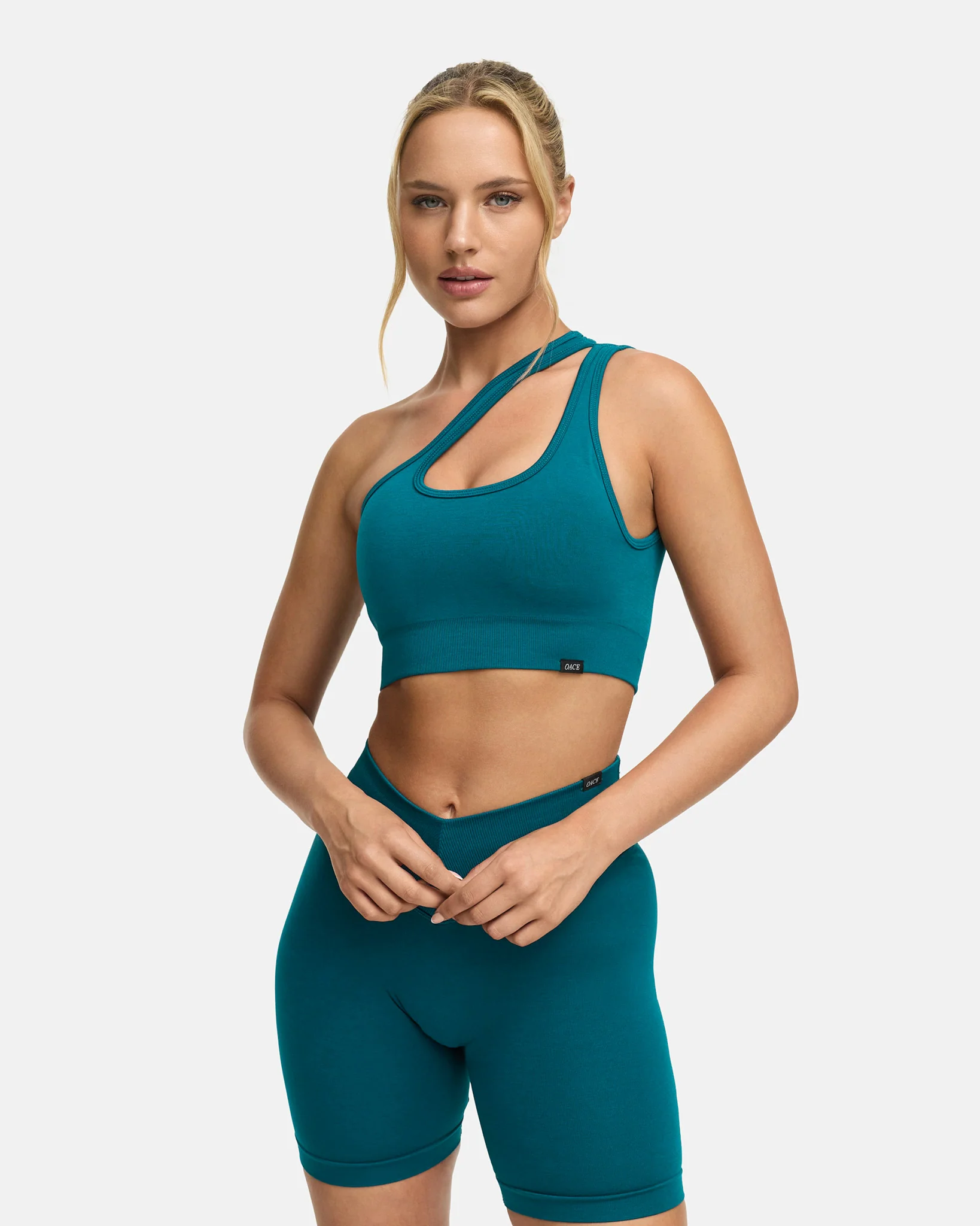 Toned One Shoulder Bra - Image 36