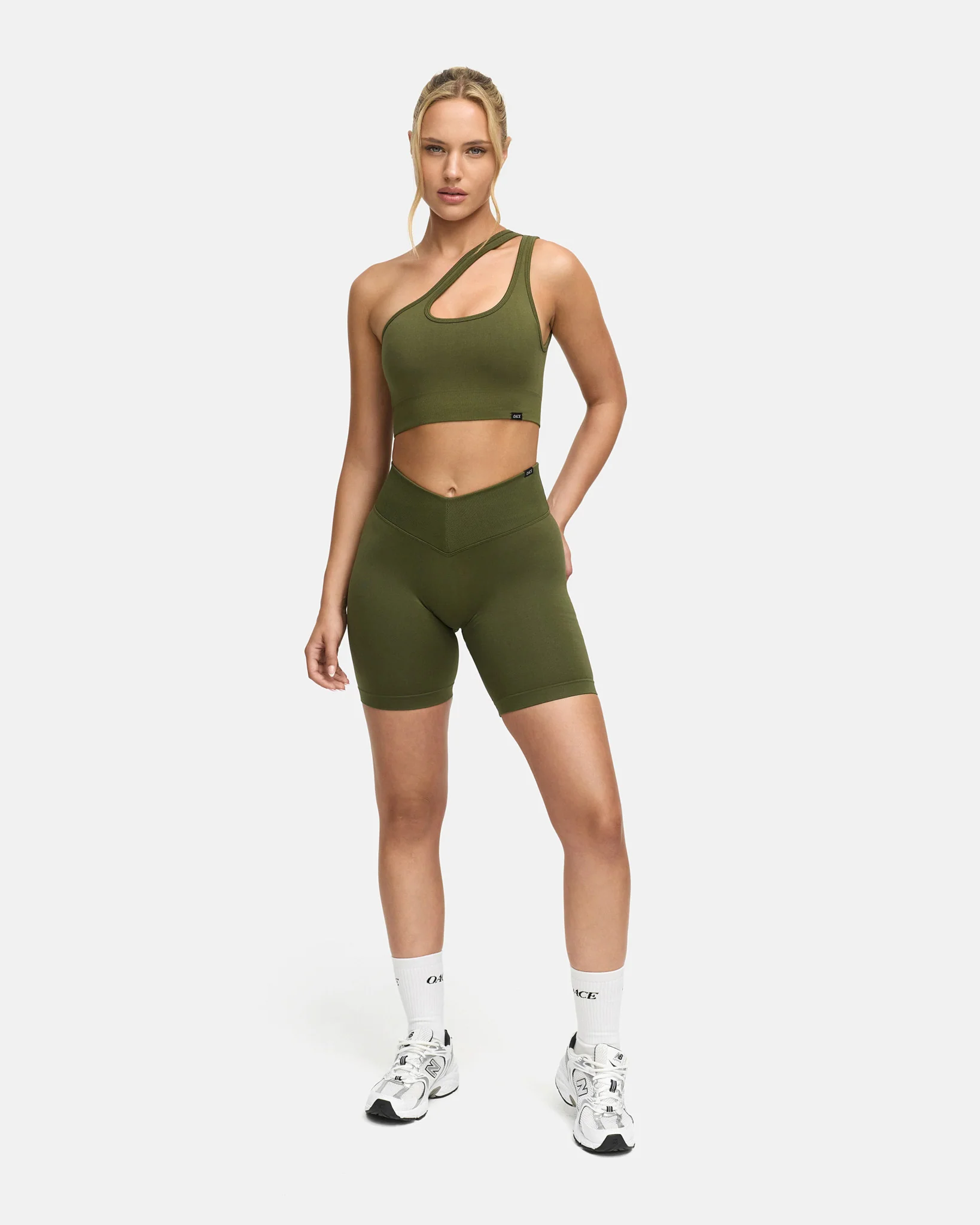 Toned One Shoulder Bra - Image 49